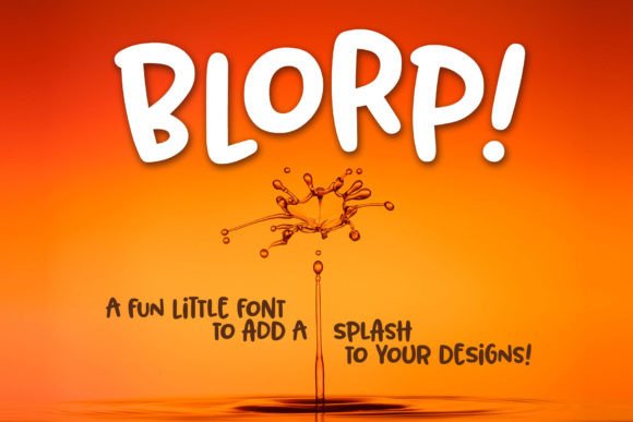 BLORP: A Creative Font with Unexpected Charm