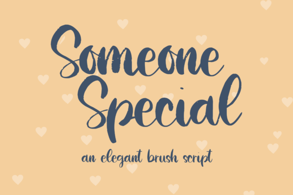 Someone Special: The Handwritten Font for Elegant Wedding Invitations & More