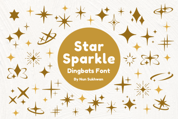 Star Sparkle: A Celestial Dingbats Font for Creative Projects