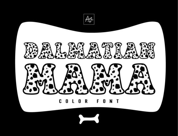 Unleash Playful Energy with Dalmatian Mama