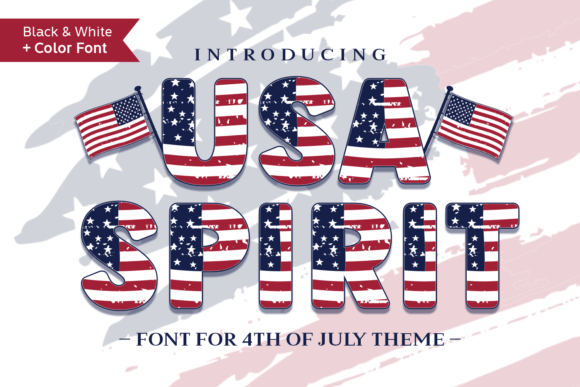 Unleashing Patriotism: A Deep Dive into the Usa Spirit Font