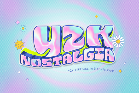 Y2K Nostalgia Font: A Modern Retro Typeface for Creative Projects